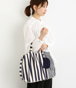 Naminami 2way バッグ M(ネイビー-ONESIZE)