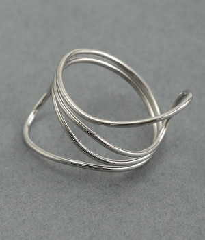 twist　line　リング(シルバー-ONESIZE)