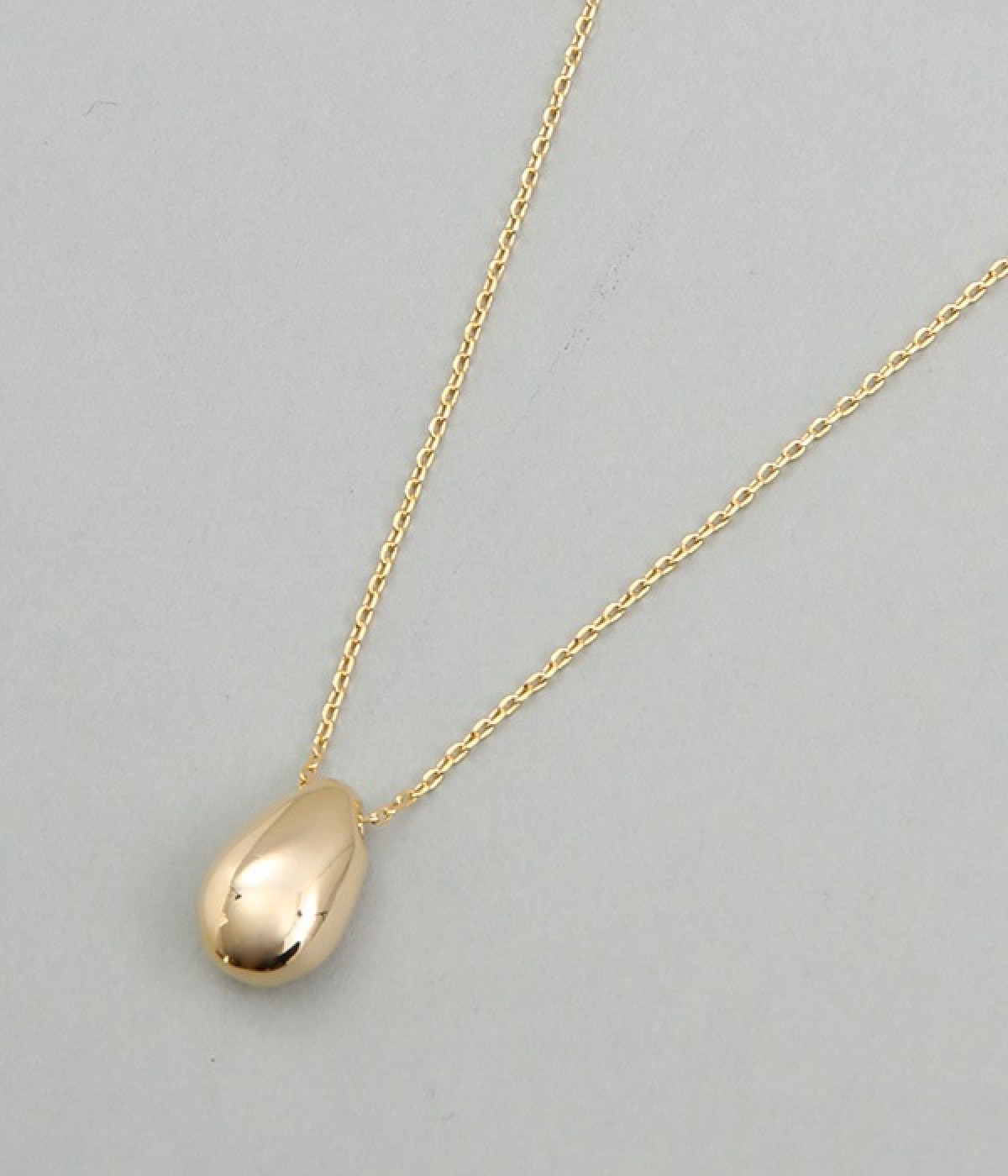 metal　drop　ネックレス(ゴールド-ONESIZE)