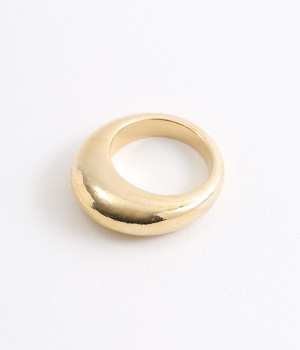 volume　リング(ゴールド-ONESIZE)