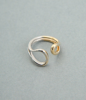 bicolor　infinity　リング(カラー1-ONESIZE)