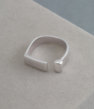 crack　リング(シルバー-ONESIZE)