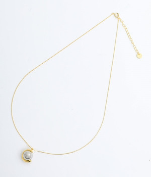 bicolor ネックレス(ゴールド-ONESIZE)