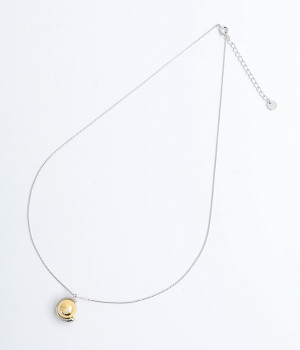 bicolor ネックレス(シルバー-ONESIZE)