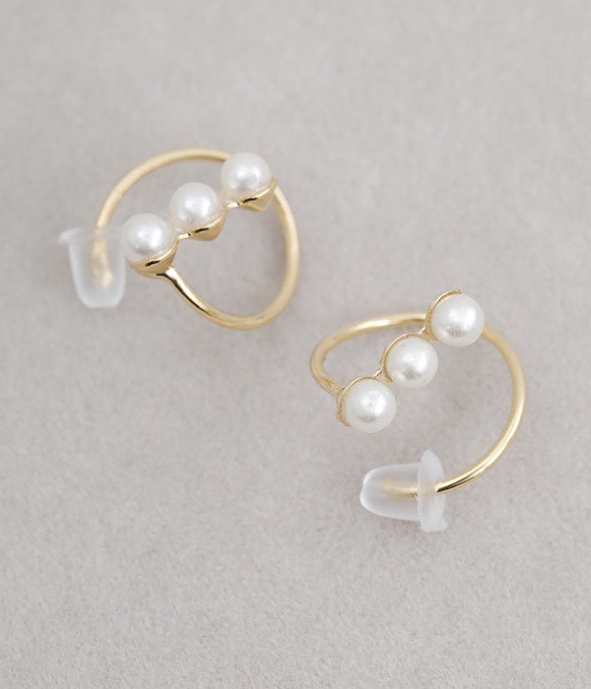 pearl line ダブルピアス(カラー1-ONESIZE)