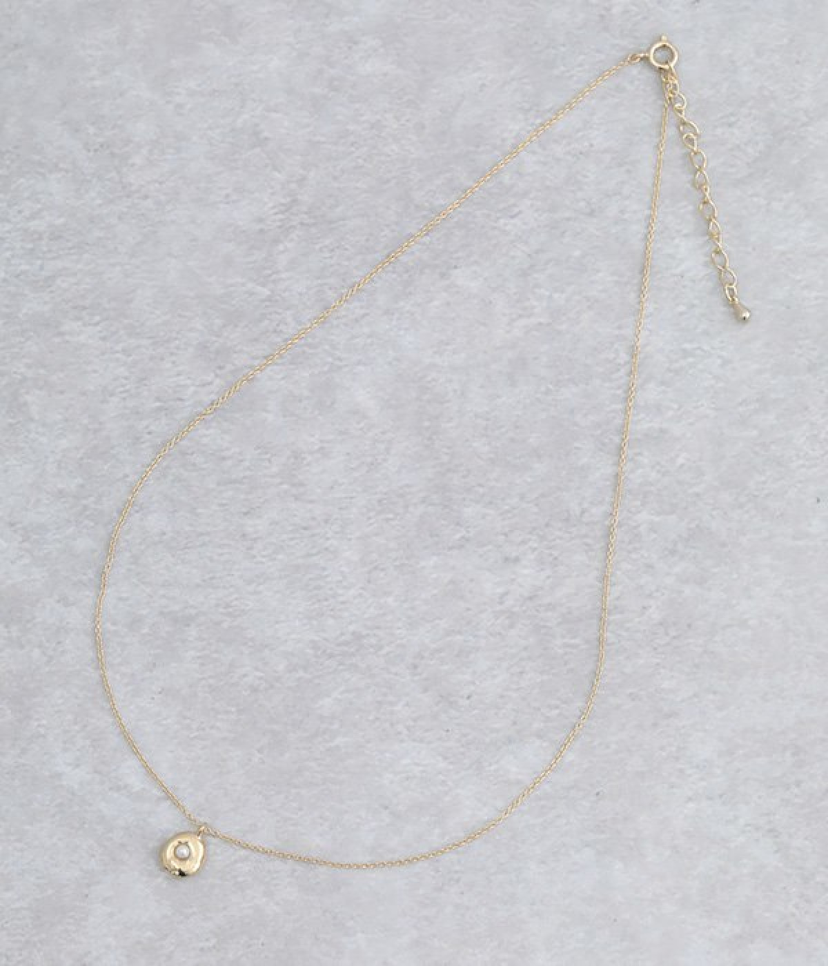 pearl×metal ネックレス(ゴールド-ONESIZE)