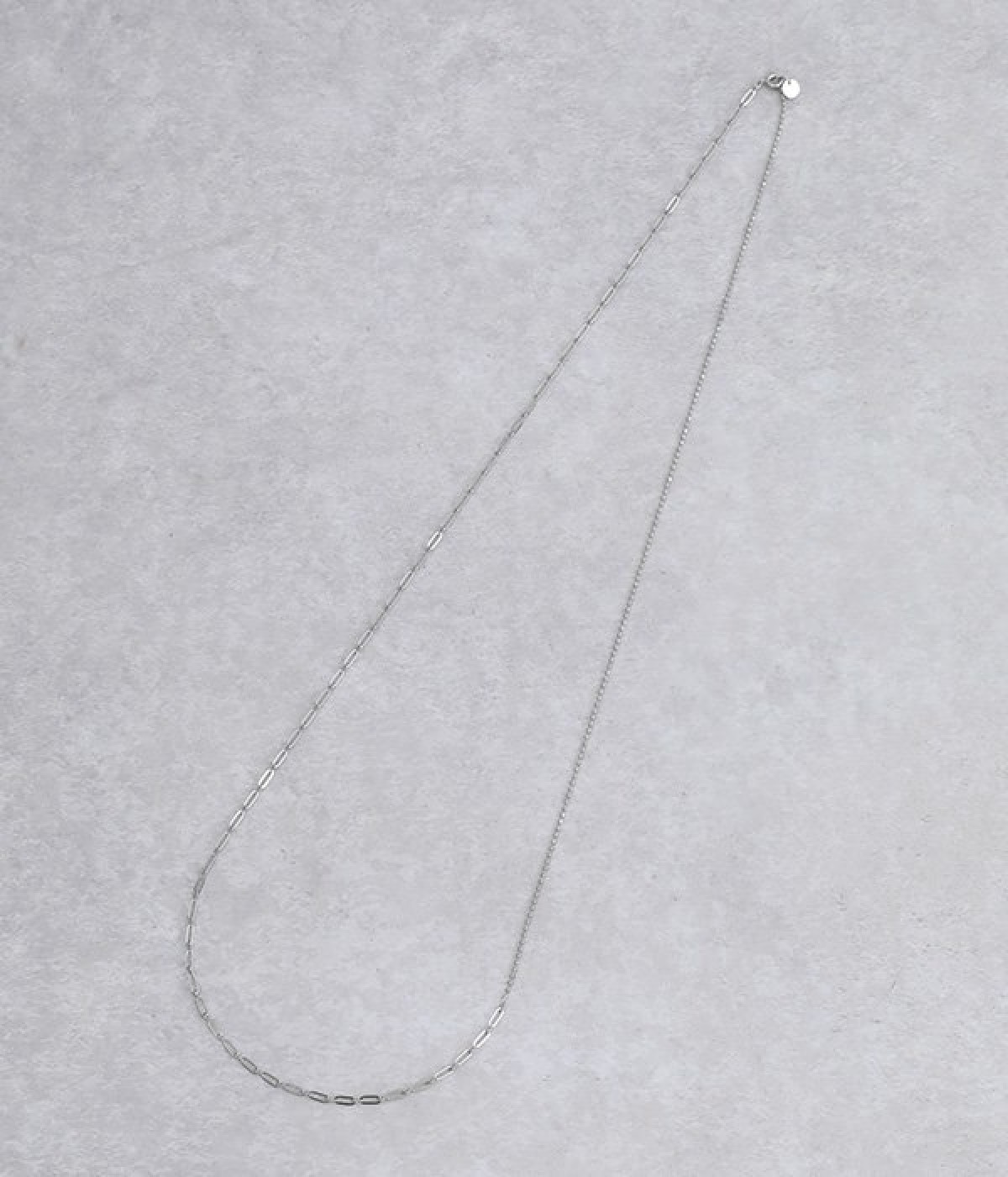 mix chain long ネックレス(シルバー-ONESIZE)