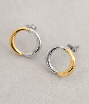 bicolor metal ピアス(カラー1-ONESIZE)