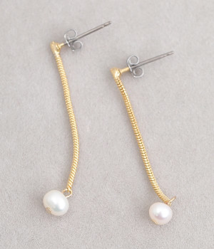 twig petit pearl　ピアス(カラー1-ONESIZE)