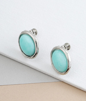 cabochon イヤリング