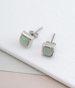 square ピアス(アペンチュリン-ONESIZE)