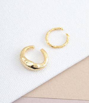 twist×metal イヤカフ(ゴールド-ONESIZE)