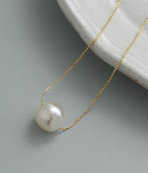 point pearl ネックレス(ゴールド-ONESIZE)