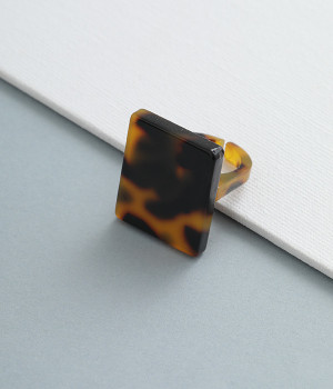 plate リング(ブラウン-ONESIZE)