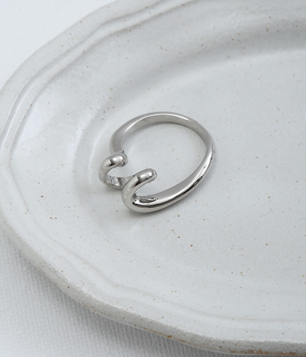 metal round リング(シルバー-ONESIZE)
