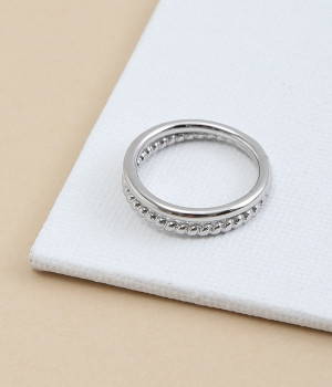 metal twist リング(シルバー-ONESIZE)