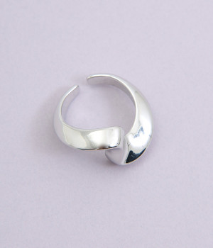 thick wave リング