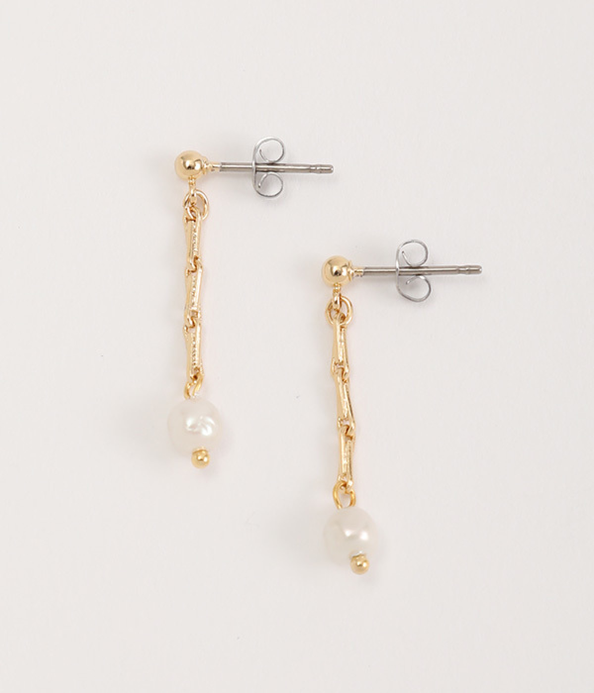 point pearl ピアス(ゴールド-ONESIZE)