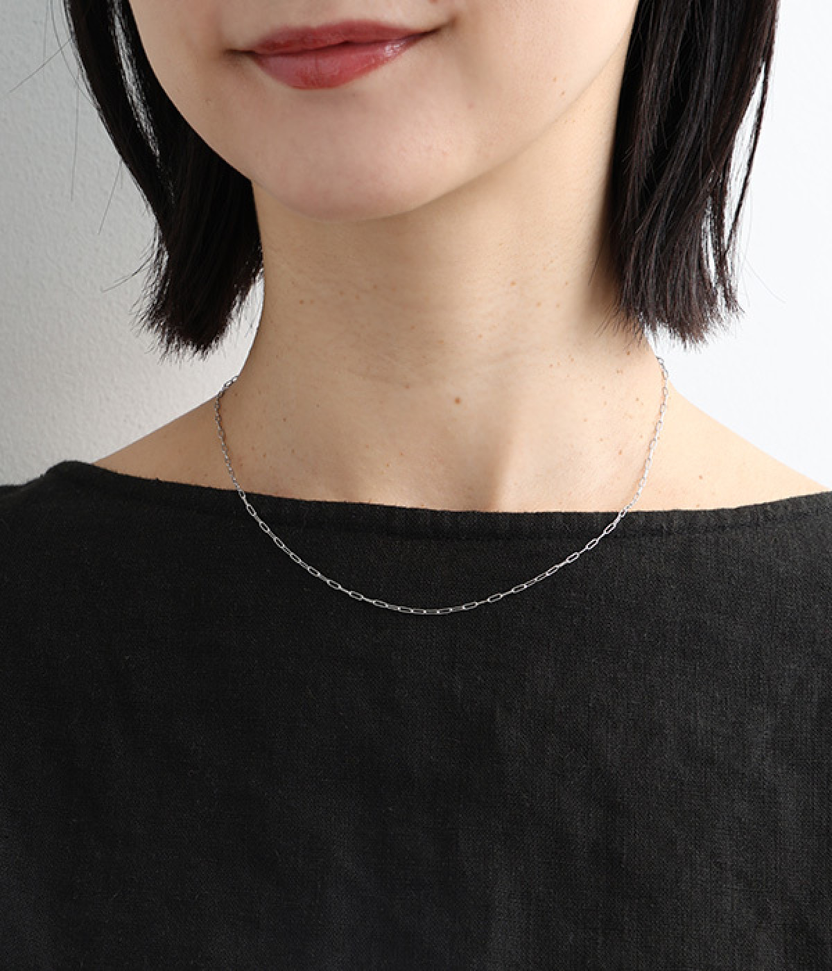 short chain ネックレス B(シルバー-ONESIZE)