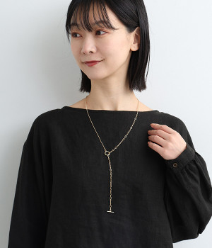 mix chain ネックレス(ゴールド-ONESIZE)