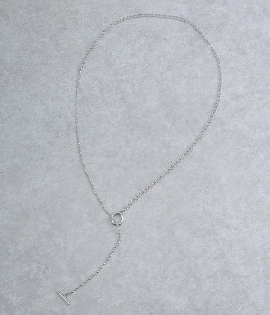 mix chain ネックレス(シルバー-ONESIZE)