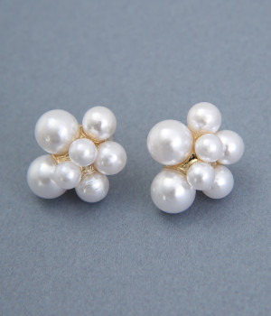 design　ピアス(パール-ONESIZE)