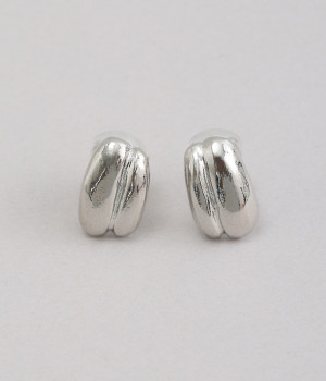 bean　イヤリング(シルバー-ONESIZE)