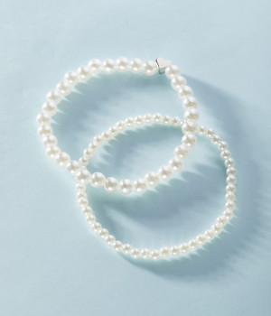 pearl セットブレスレット(シルバー-ONESIZE)