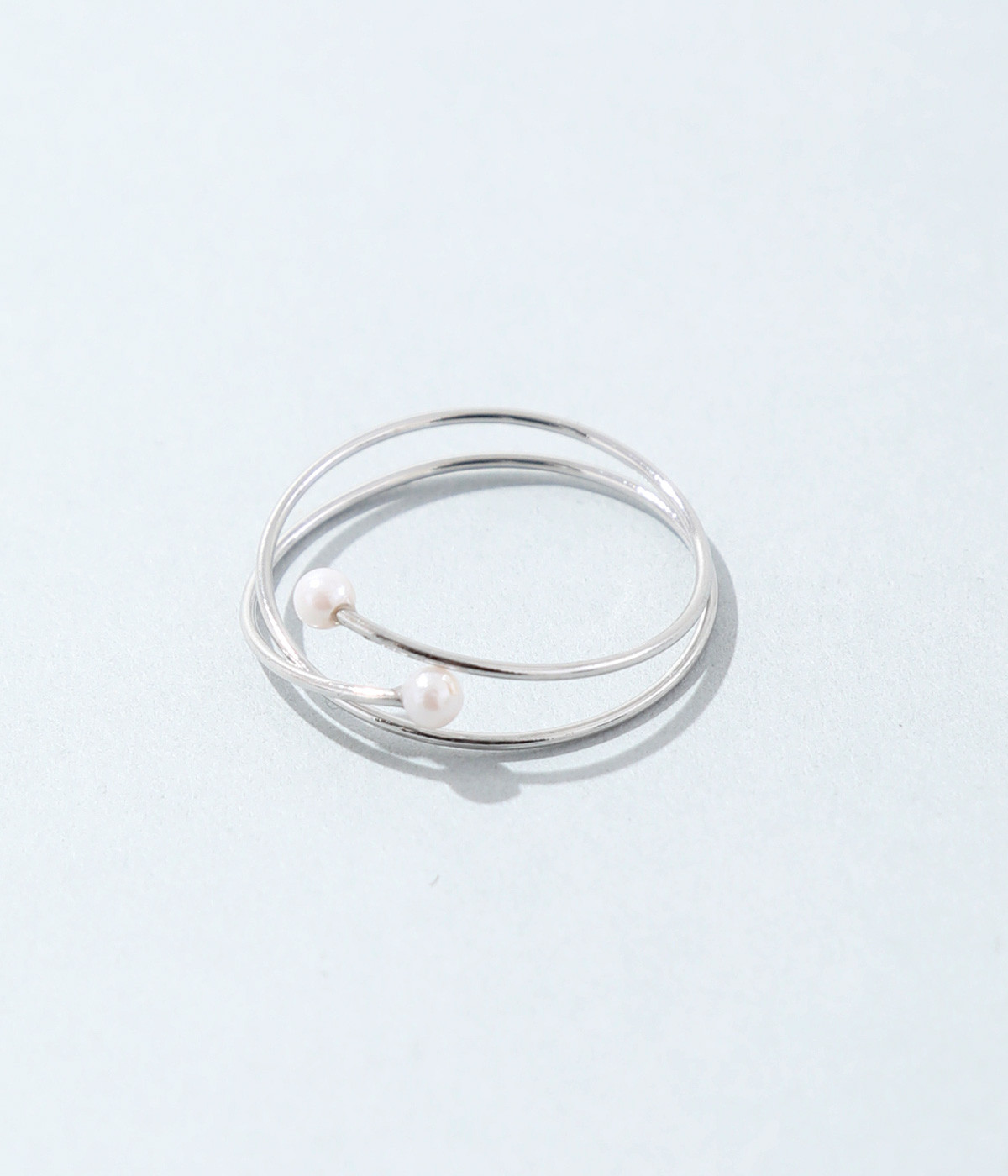 petite pearl リング(シルバー-ONESIZE)