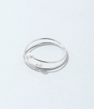 petite pearl リング(シルバー-ONESIZE)