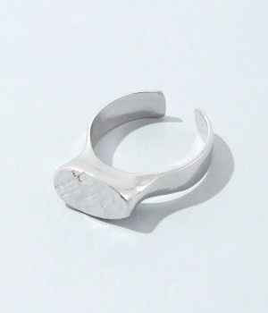 texture metal リング(シルバー-ONESIZE)