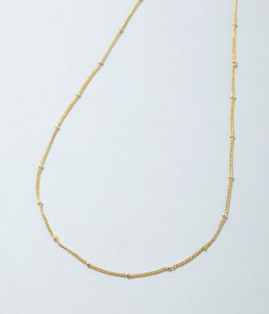 ball chain ネックレス(ゴールド-ONESIZE)