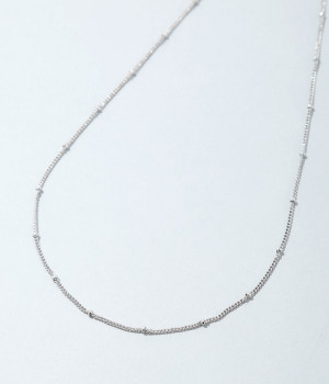 ball chain ネックレス(シルバー-ONESIZE)