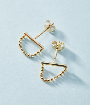 small awing straight ピアス(ゴールド-ONESIZE)