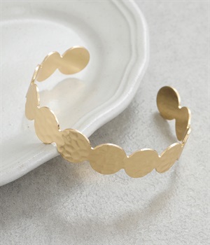 metal dot バングル(ゴールド-ONESIZE)