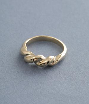 ツイストメタルリング(ゴールド-1)