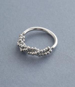 ミニメタルボールリング(シルバー-1)