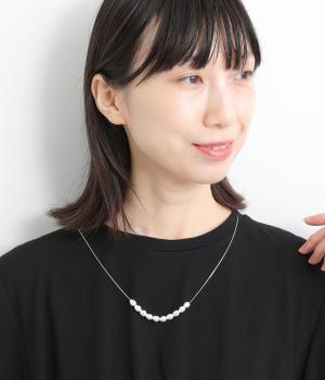 パールスライドネックレス