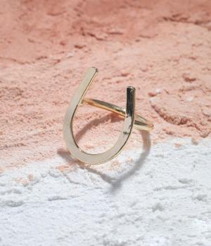 ボリュームメタルリング(ゴールド-1)