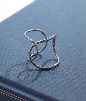 クロスワイヤーリング(シルバー-1)
