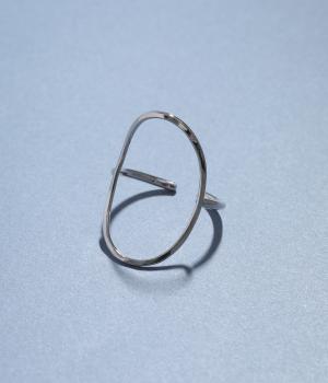 オーバルメタルリング(シルバー-1)