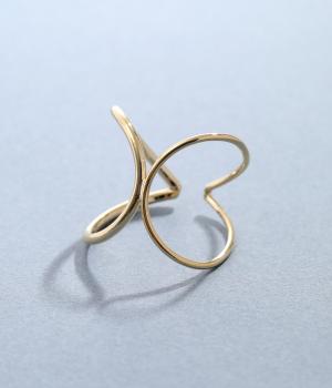 カーブメタルリング(ゴールド-1)