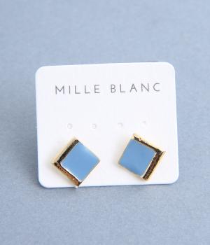 ニュアンスフレームスクエアエポピアス