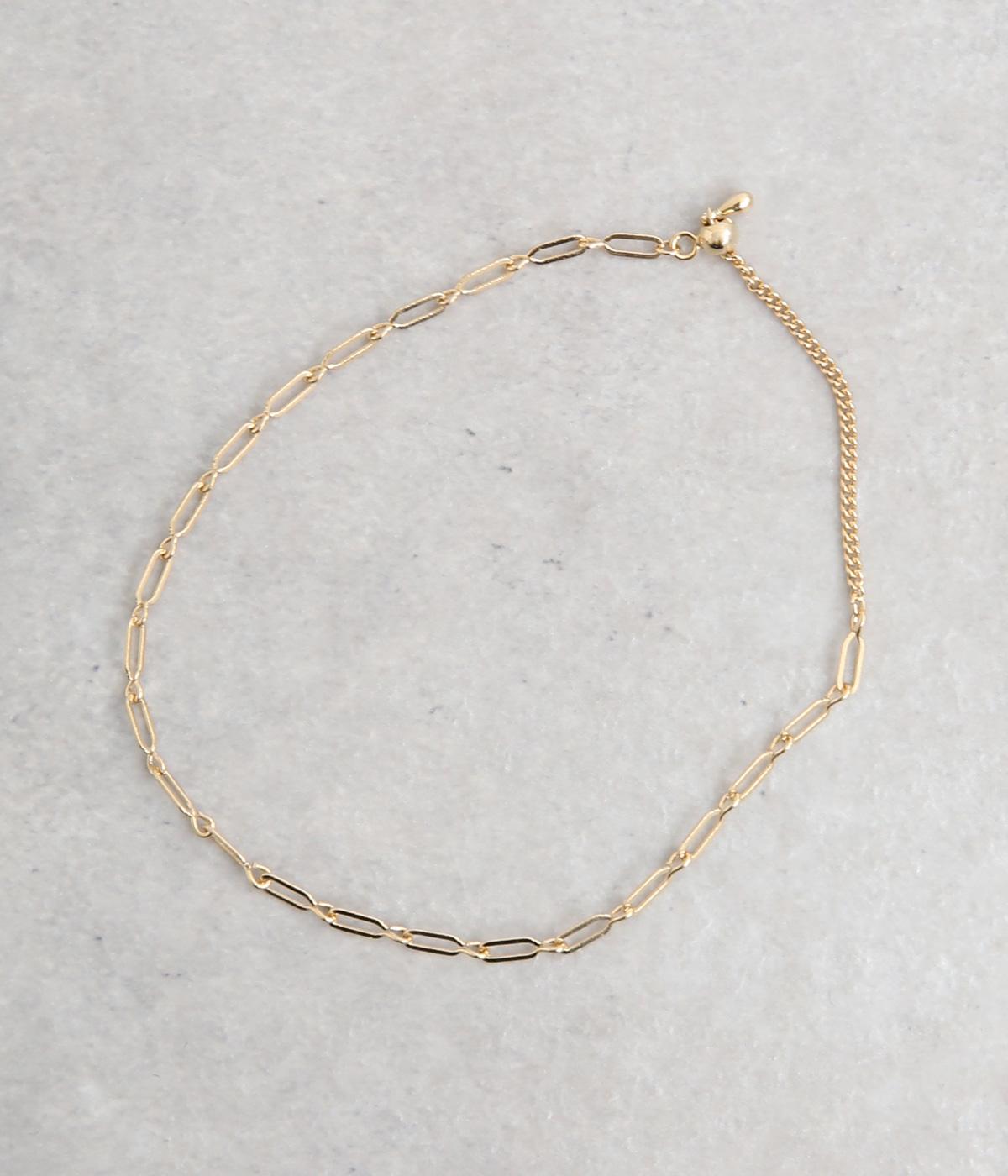 スライドブレスレット(ゴールド-F)