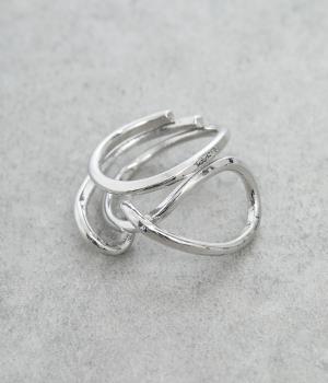 ワイヤーラインリング(シルバー-F)