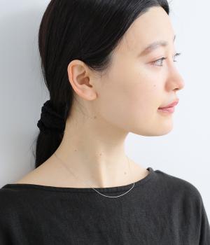 シンプルチェーンネックレス(シルバー-F)