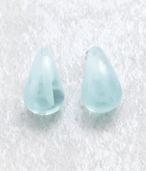 カラフルドロップピアス(ブルー-F)