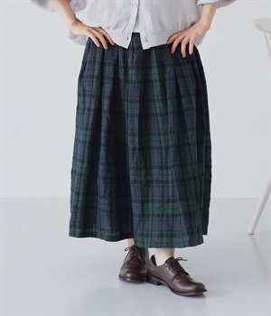 リネンタックスカート