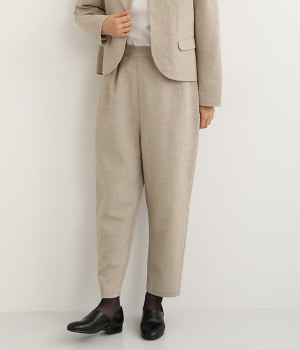 イージーケア　クレープ　イージーパンツ(ナチュラル-ONESIZE)