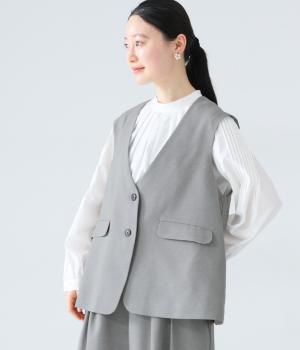 メランジオックスベスト(グレー-F)